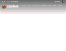 Tablet Screenshot of novarellovillaggioazzurro.com